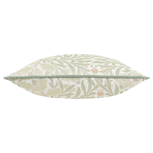 Floral Beige Cushions - Acorn Multi Jacquard Feather Rich Filled Cushion Stone/Sage Morris & Co