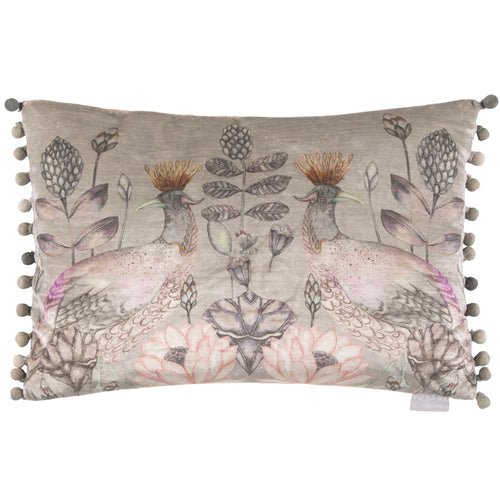 Voyage Maison Ahura Printed Feather Cushion in Bronze