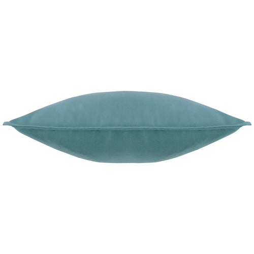 Plain Blue Cushions - Alfresco Outdoor Square Oxford Polyester Filled Cushion Teal Voyage Maison