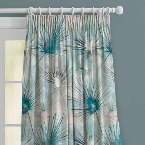 Floral Blue Fabric - Amida Printed Fabric (By The Metre) Cobalt Voyage Maison