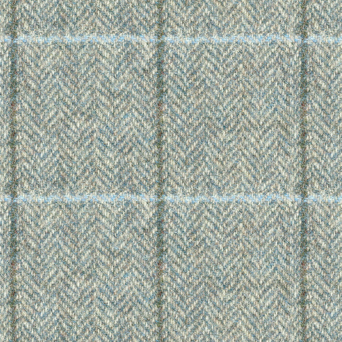 Check Grey Wallpaper - Arran  1.4m Wide Width Wallpaper (By The Metre) Storm Voyage Maison