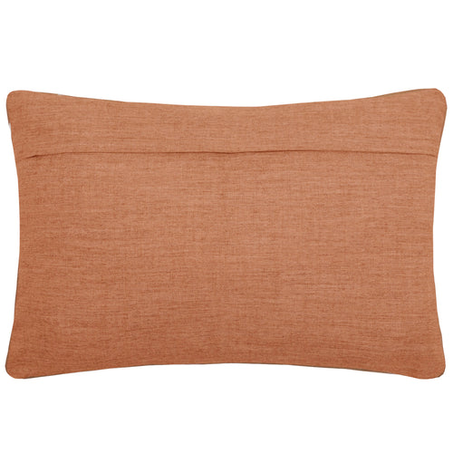 Additions Aspin Embroidered Feather Cushion in Cinnamon