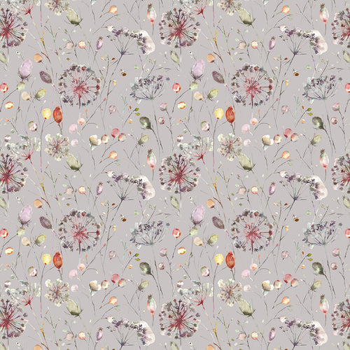 Floral Purple Fabric - Boronia Printed Cotton Fabric (By The Metre) Boysenberry/Heather Voyage Maison