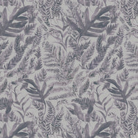  Samples - Bracken Printed Fabric Sample Swatch Viola Voyage Maison