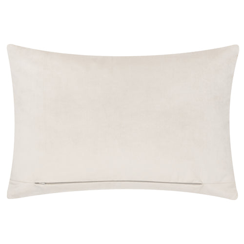 Animal White Cushions - Brook Embroidered Velvet Feather Rich Filled Cushion Linen Morris & Co