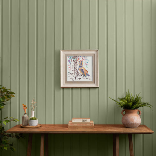 Animal Orange Wall Art - Brucie Badger  Framed Print Birch Voyage Maison