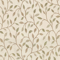 Floral Multi Fabric - Cervino Woven Jacquard Fabric Lichen Voyage Maison