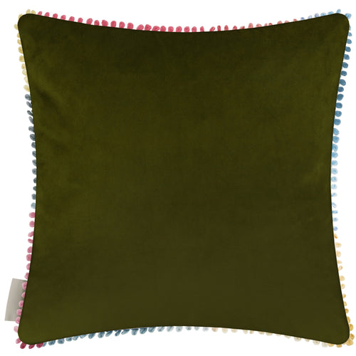 Floral Pink Cushions - Country Hedgerow Printed Square Feather Filled Cushions Cream Voyage Maison