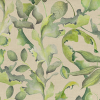 Samples - Claudia Printed Cotton Fabric Sample Swatch Sand Voyage Maison
