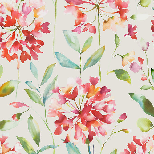 Floral Pink M2M - Clovelly Printed Made to Measure Curtains Russett Voyage Maison