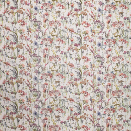 Floral Pink Fabric - Colbypoppy Printed Oil Cloth Fabric Poppy Voyage Maison