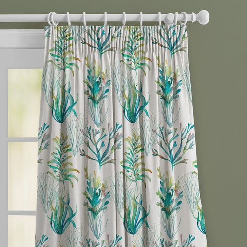 Animal Green M2M - Coral Reef Printed Made to Measure Curtains Kelpie Voyage Maison