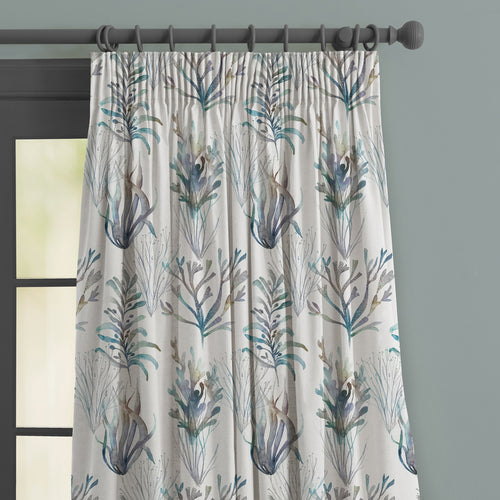 Animal Grey M2M - Coral Reef Cream Printed Made to Measure Curtains Slate Voyage Maison