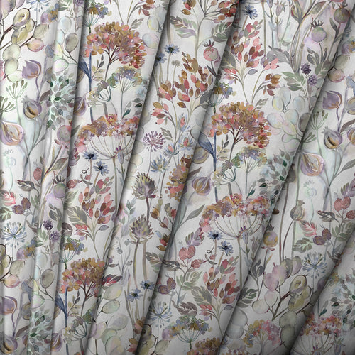 Floral Grey M2M - Country Hedgerow Printed Made to Measure Curtains Dusk Voyage Maison