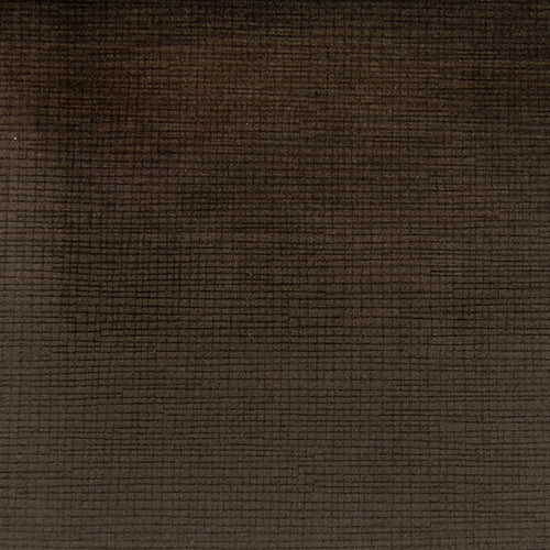 Plain Brown Fabric - Cube Plain Velvet Fabric (By The Metre) 103 Voyage Maison