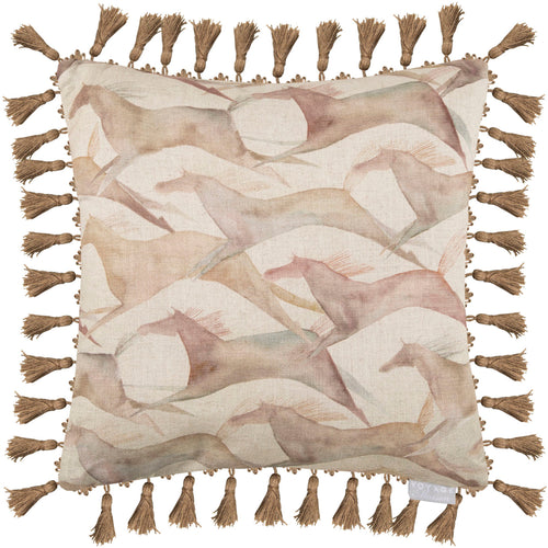 Voyage Maison Dakota Printed Feather Cushion in Sepia