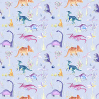  Samples - Dinos  Wallpaper Sample Violet Voyage Maison