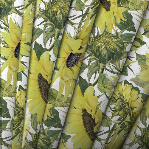 Floral Yellow M2M - Easton Printed Cotton Made to Measure Roman Blinds Fern Voyage Maison