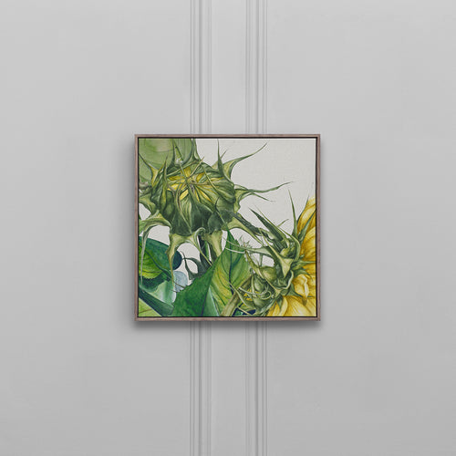 Floral Green Wall Art - Easton Fern  Framed Canvas Stone Voyage Maison