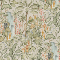 Samples - Elysian Canopy  Fabric Sample Swatch Green Voyage Maison