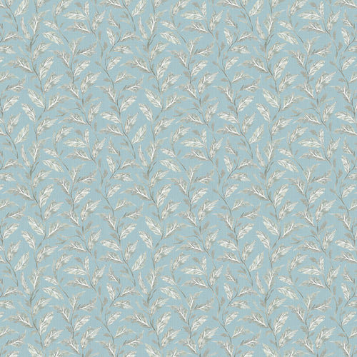 Floral Blue Fabric - Eildon Printed Cotton Fabric (By The Metre) Bluebell Voyage Maison