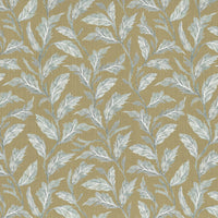 Samples - Eildon Printed Fabric Sample Swatch Mustard Voyage Maison