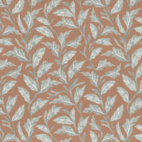 Samples - Eildon Printed Fabric Sample Swatch Rust Voyage Maison