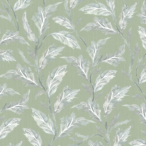 Floral Green M2M - Eildon Printed Cotton Made to Measure Roman Blinds Moss Voyage Maison