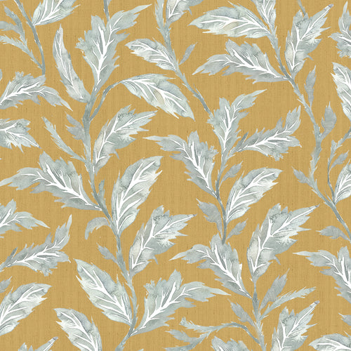 Floral Gold M2M - Eildon Printed Made to Measure Curtains Gold Voyage Maison