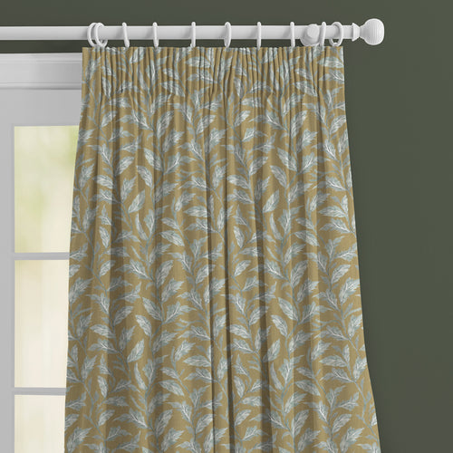 Floral Yellow M2M - Eildon Printed Made to Measure Curtains Mustard Voyage Maison