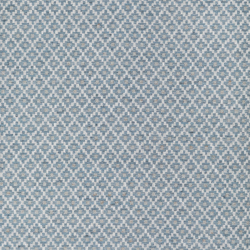 Check Blue M2M - Elmore Woven Jacquard Made to Measure Curtains Default Voyage Maison