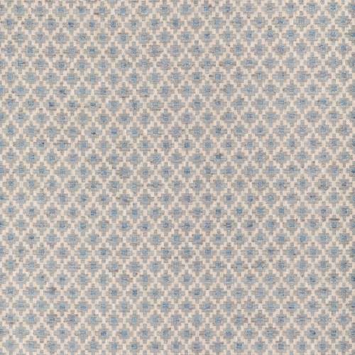 Check Blue M2M - Elmore Woven Jacquard Made to Measure Curtains Default Voyage Maison