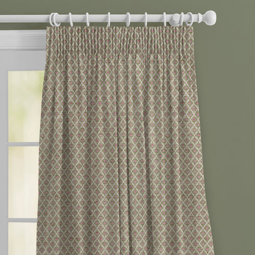 Check Blue M2M - Elmore Woven Jacquard Made to Measure Curtains Default Voyage Maison