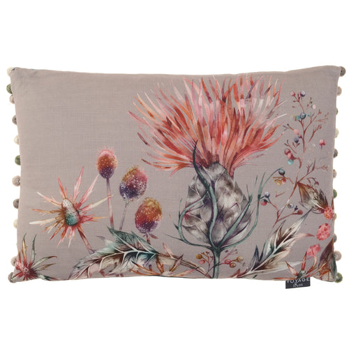 Voyage Maison Elysium Printed Feather Cushion in Amber