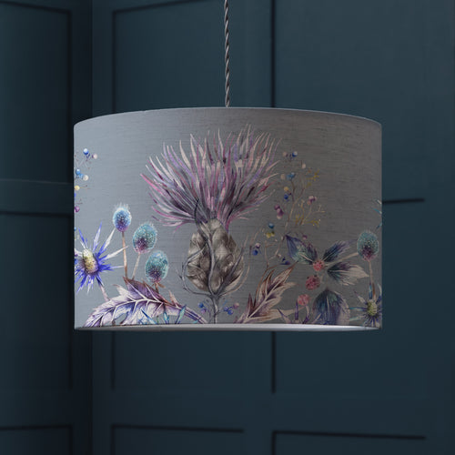 Floral Purple Lighting - Elysium Eva Lamp Shade Sapphire Voyage Maison