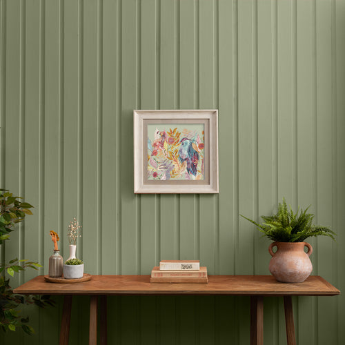 Animal Pink Wall Art - Ennerdale Forest  Framed Print Birch/Harvest Voyage Maison
