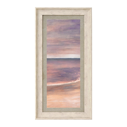 Floral Purple Wall Art - Etive  Framed Print Birch/Heather Voyage Maison