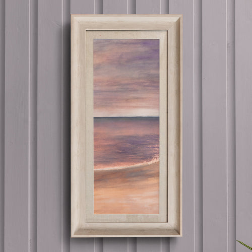 Floral Purple Wall Art - Etive  Framed Print Birch/Heather Voyage Maison