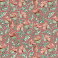 Samples - Ettrick Printed Fabric Sample Swatch Rust Voyage Maison