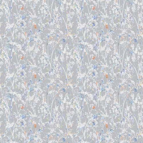 Grey Fabric - Fenadina Printed Cotton Fabric (By The Metre) Clementine Voyage Maison