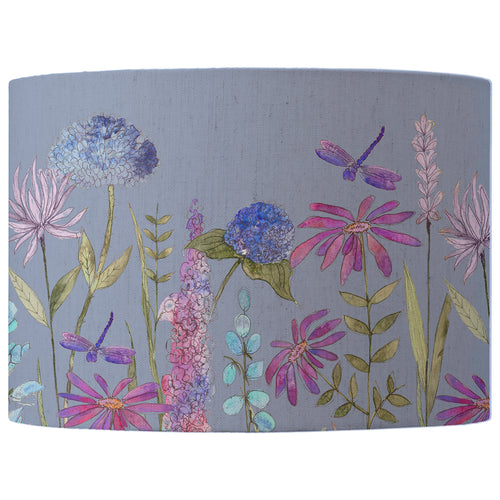 Floral Blue Lighting - Florabunda Eva Lamp Shade Bluebell Voyage Maison