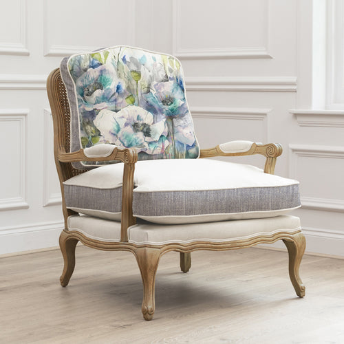 Floral Blue Furniture - Florence Oak Papavera Chair Veronica Voyage Maison