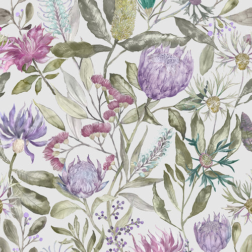 Floral Purple M2M - Fortazela Printed Made to Measure Curtains Violet Voyage Maison