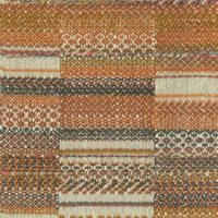 Samples - Geneva  Fabric Sample Swatch Rust Voyage Maison