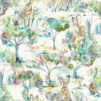 Samples - Grassmere Printed Fabric Sample Swatch Sweetpea Voyage Maison