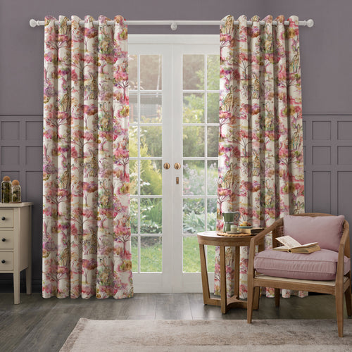 Animal Cream M2M - Grassmere Printed Made to Measure Curtains Fig Voyage Maison