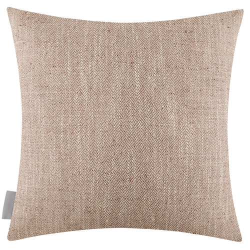 Animal Cream Cushions - Gregor Stag Printed Feather Filled Cushions Natural Voyage Maison