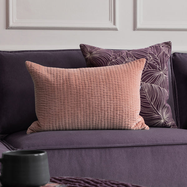 Mauve pink outlet pillows