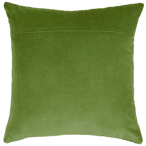 Additions Haze Embroidered Feather Cushion in Grass