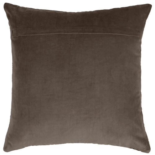 Additions Haze Embroidered Feather Cushion in Iron